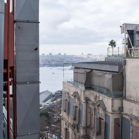 Lejlighed Galata Tower View With Balcony And Elevator